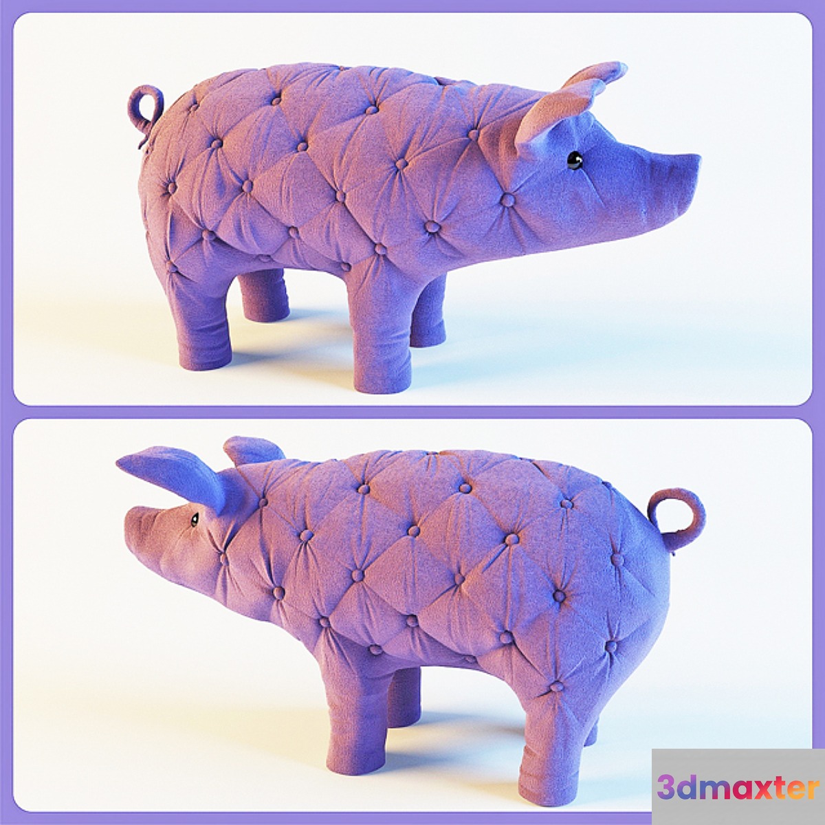 Piglet 3D Max