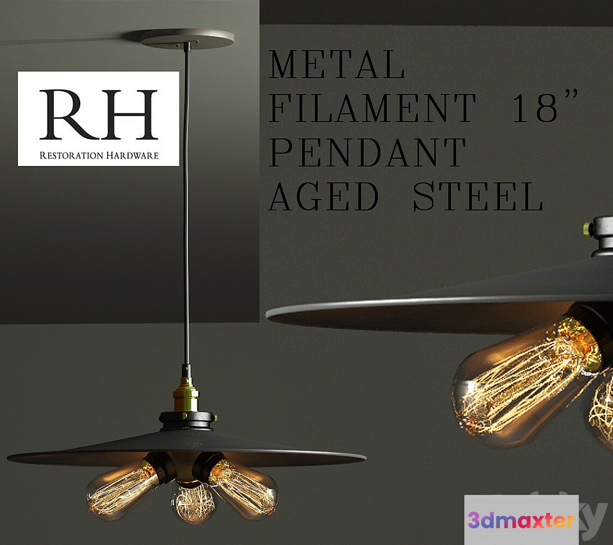 Restoration Hardware 3D Max