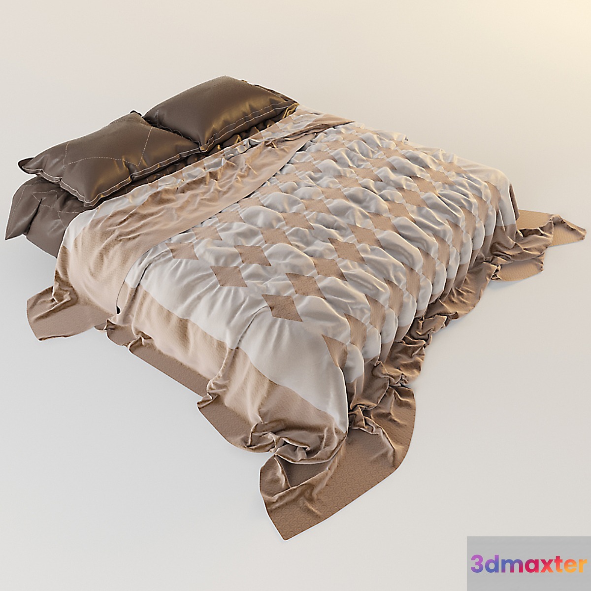 Bed linen 3D Max