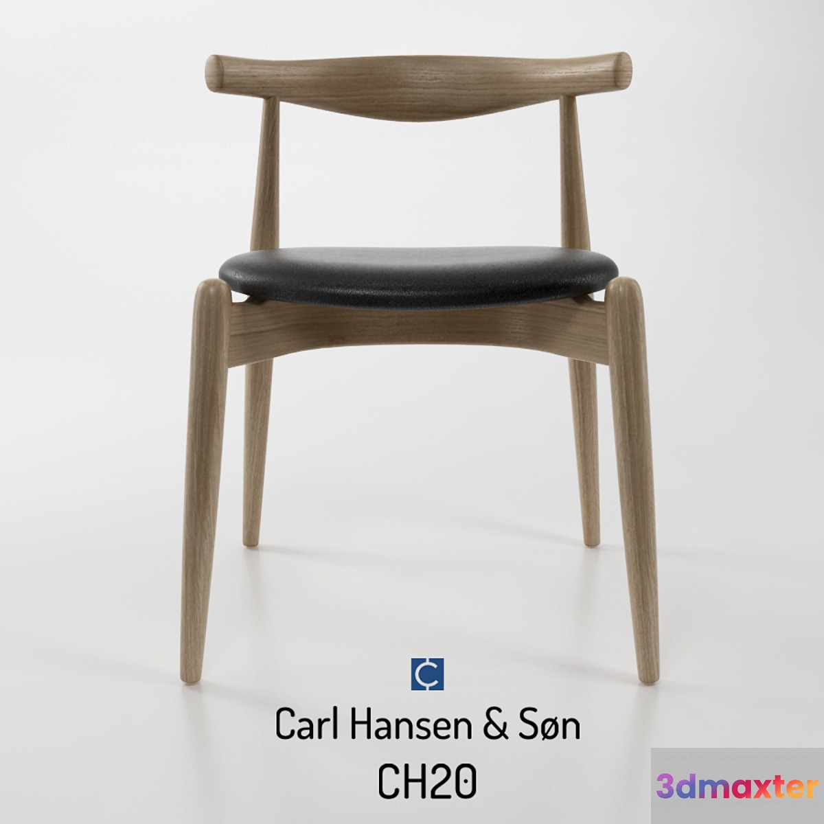 Carl Hansen & Son CH20 - No.2 3D Max