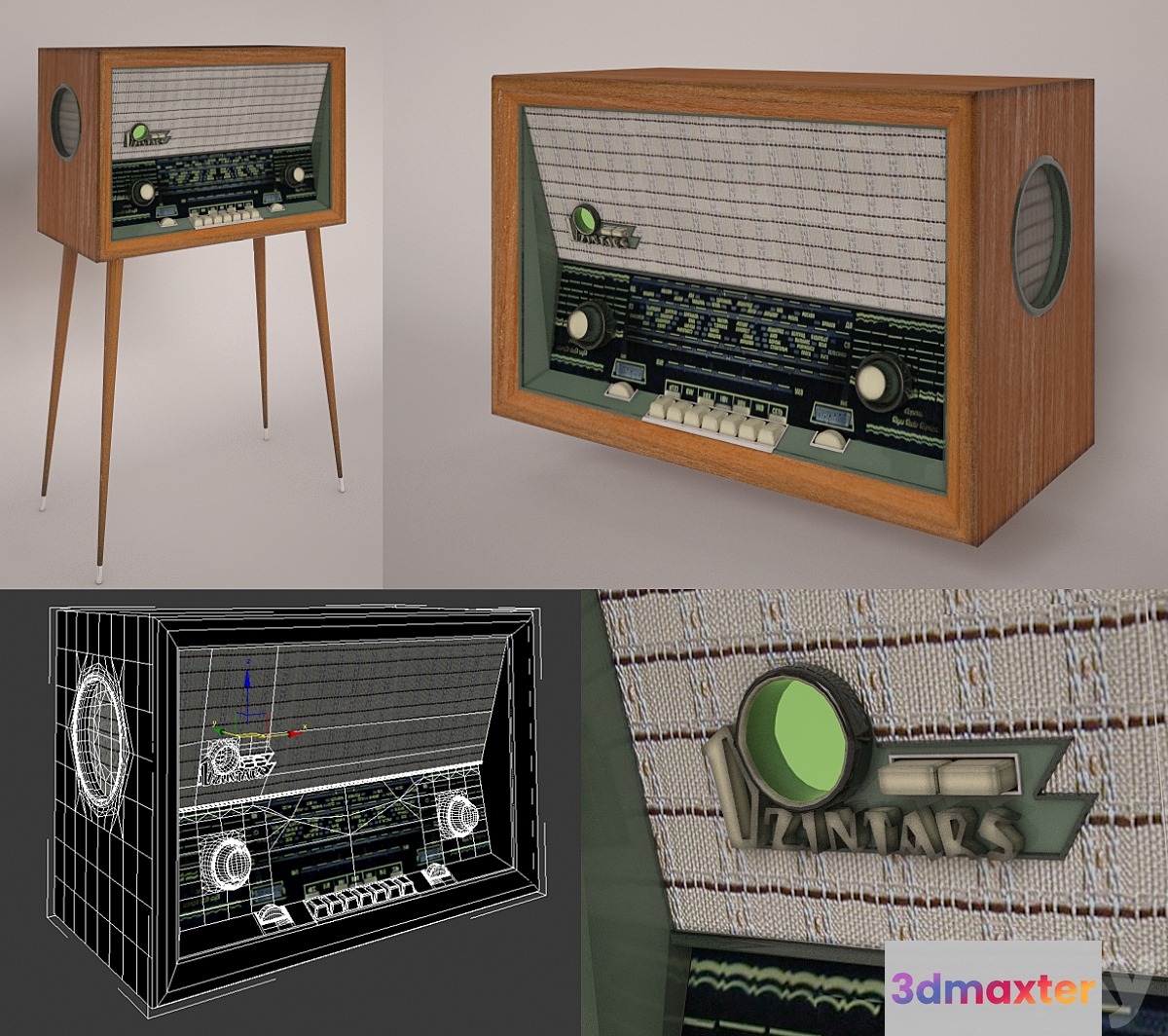 Radio Dzintars - No.2 3D Max