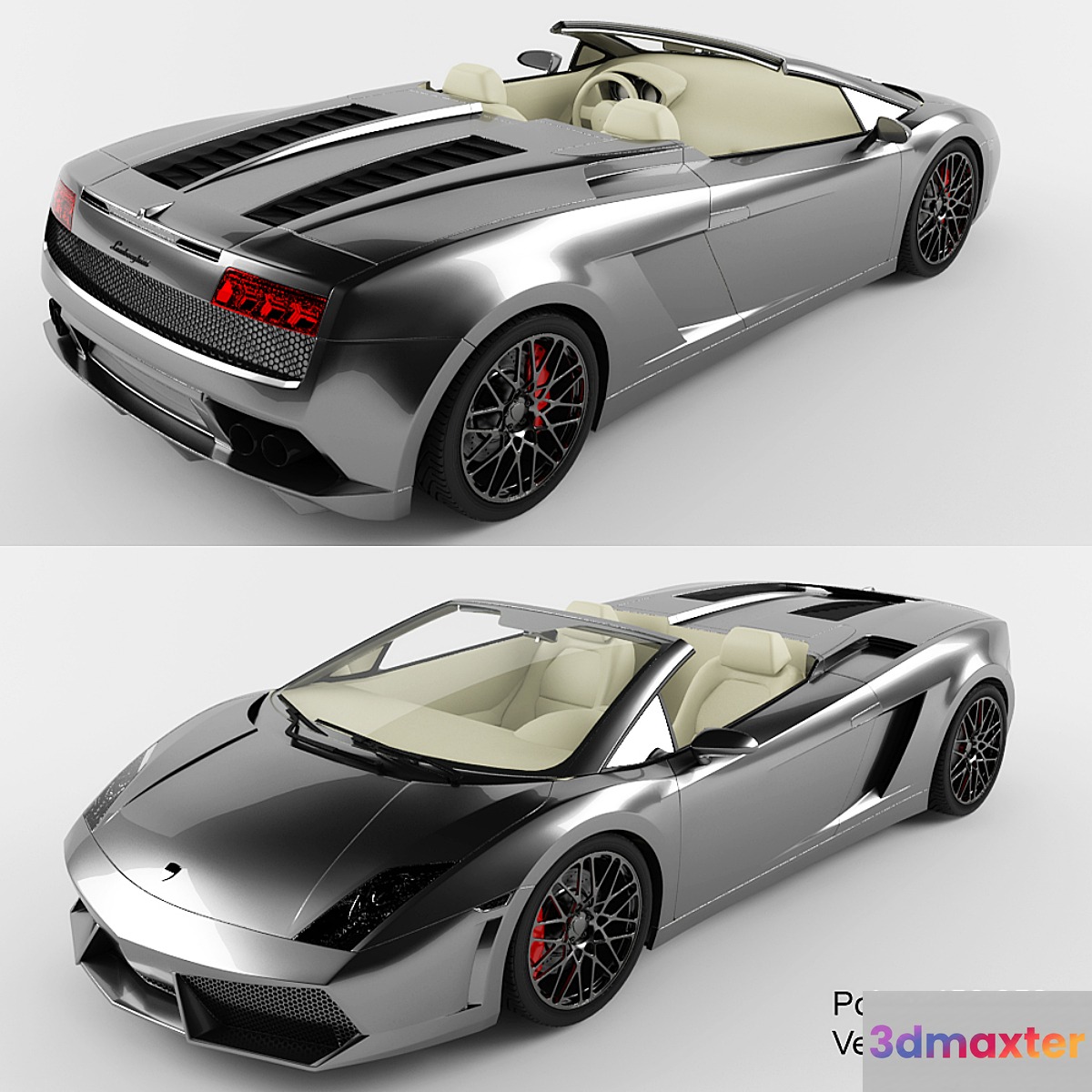 Lamborghini Gallardo 3D Max