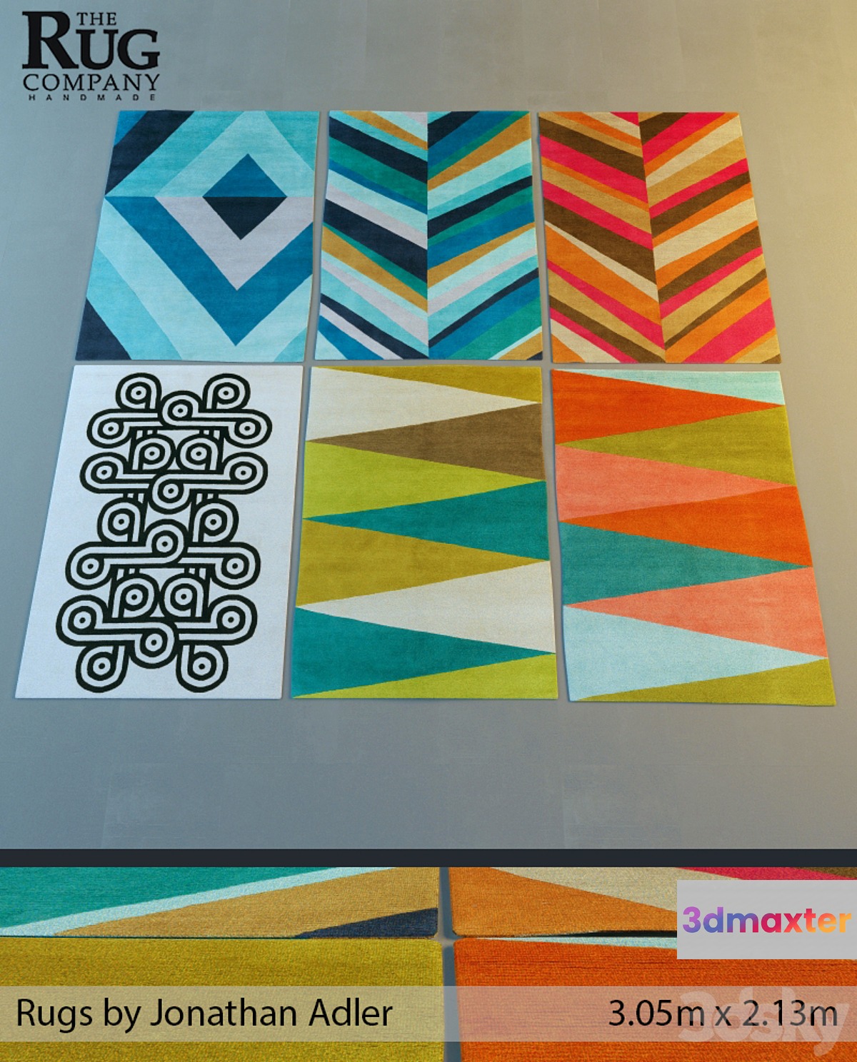 Rugs by Jonathan Adler - No.2 3D Max