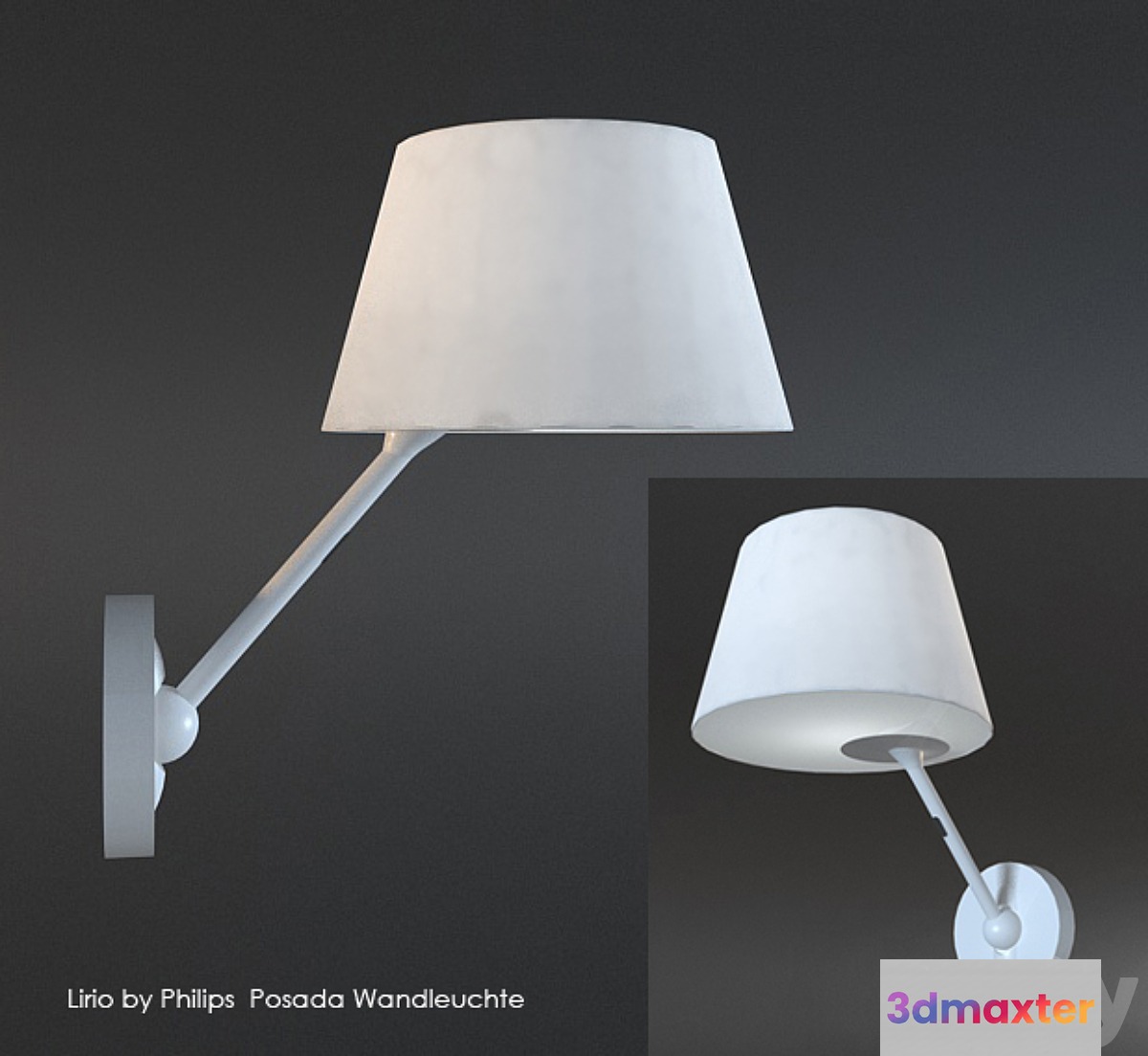 Lirio by Philips Posada Wandleuchte