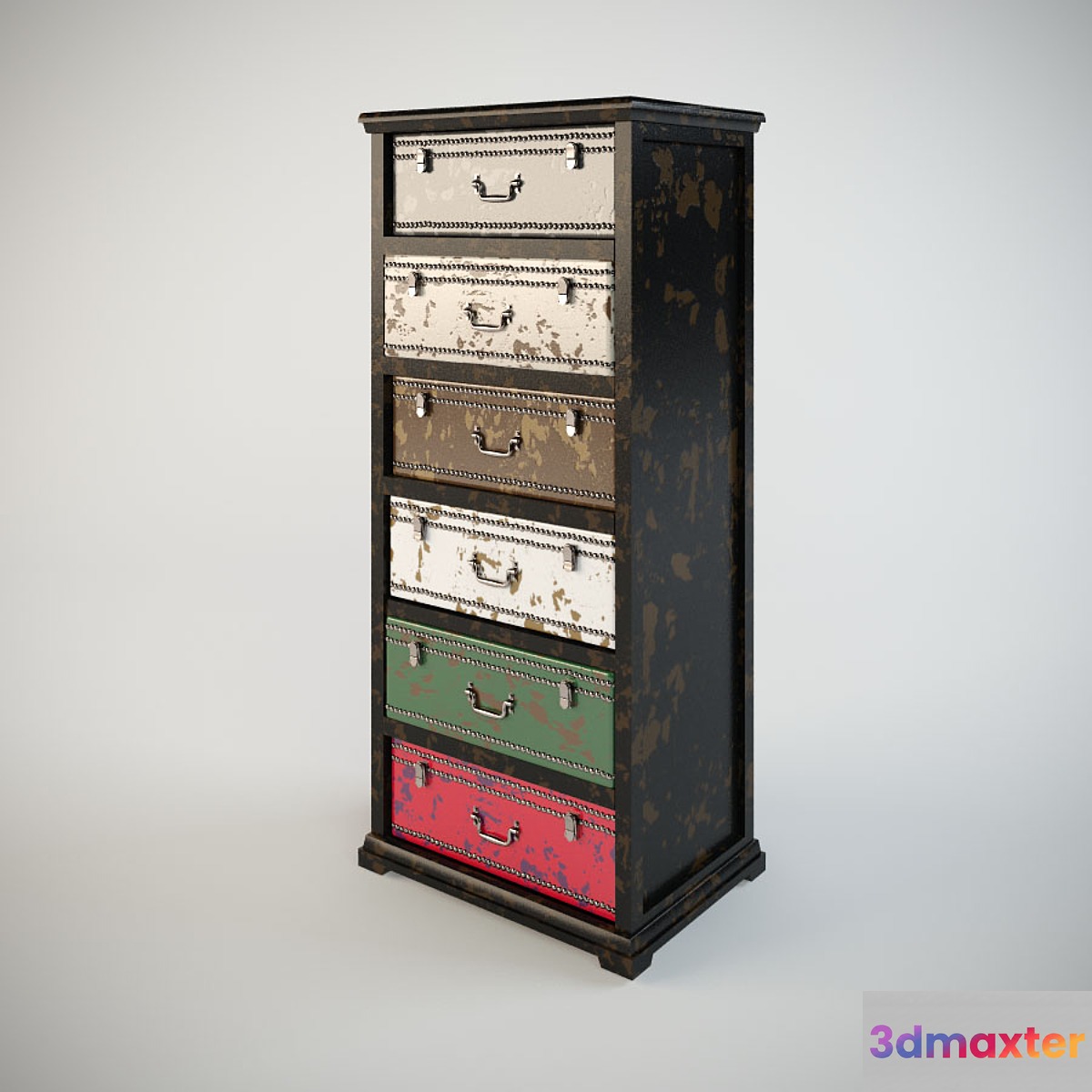 Dialma Brown DB002752 wooden cupboard