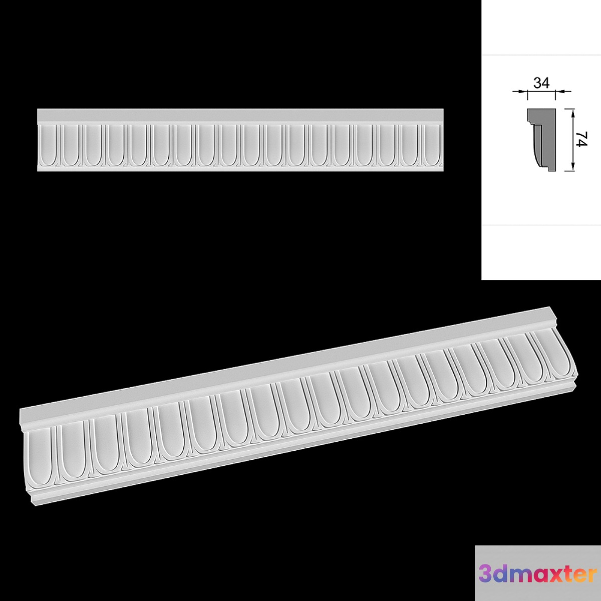 molding cutting of DP-6