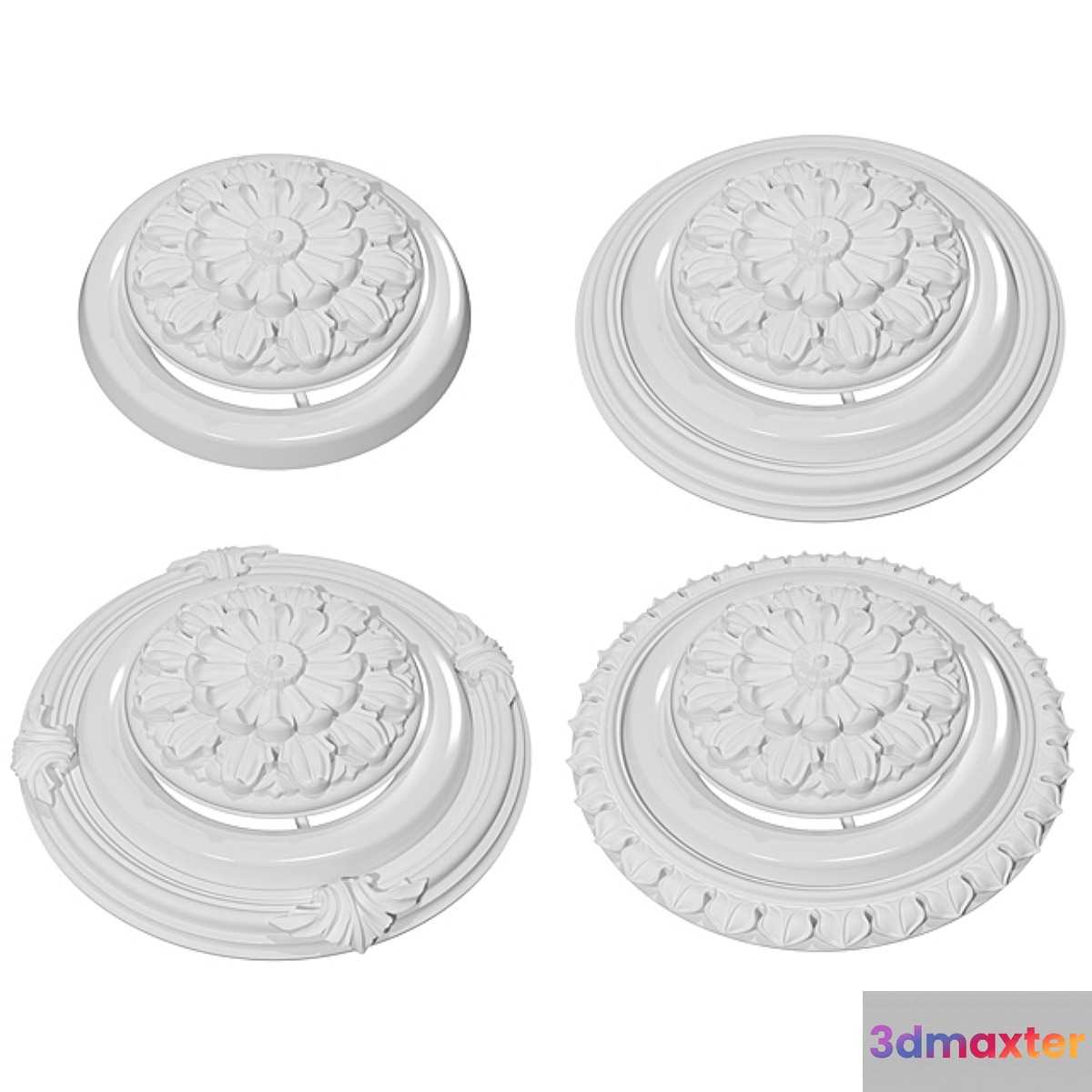 Diffuser for ventilation Dikart 3D Max