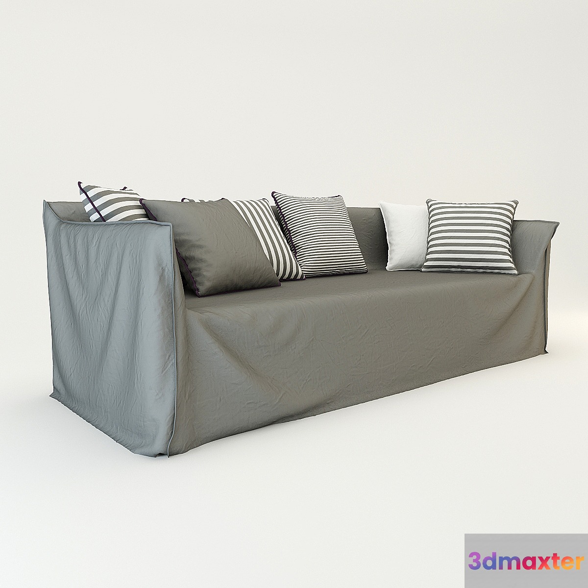 Gervasoni Paola Navone Sofa Ghost 12 - No.2 3D Max