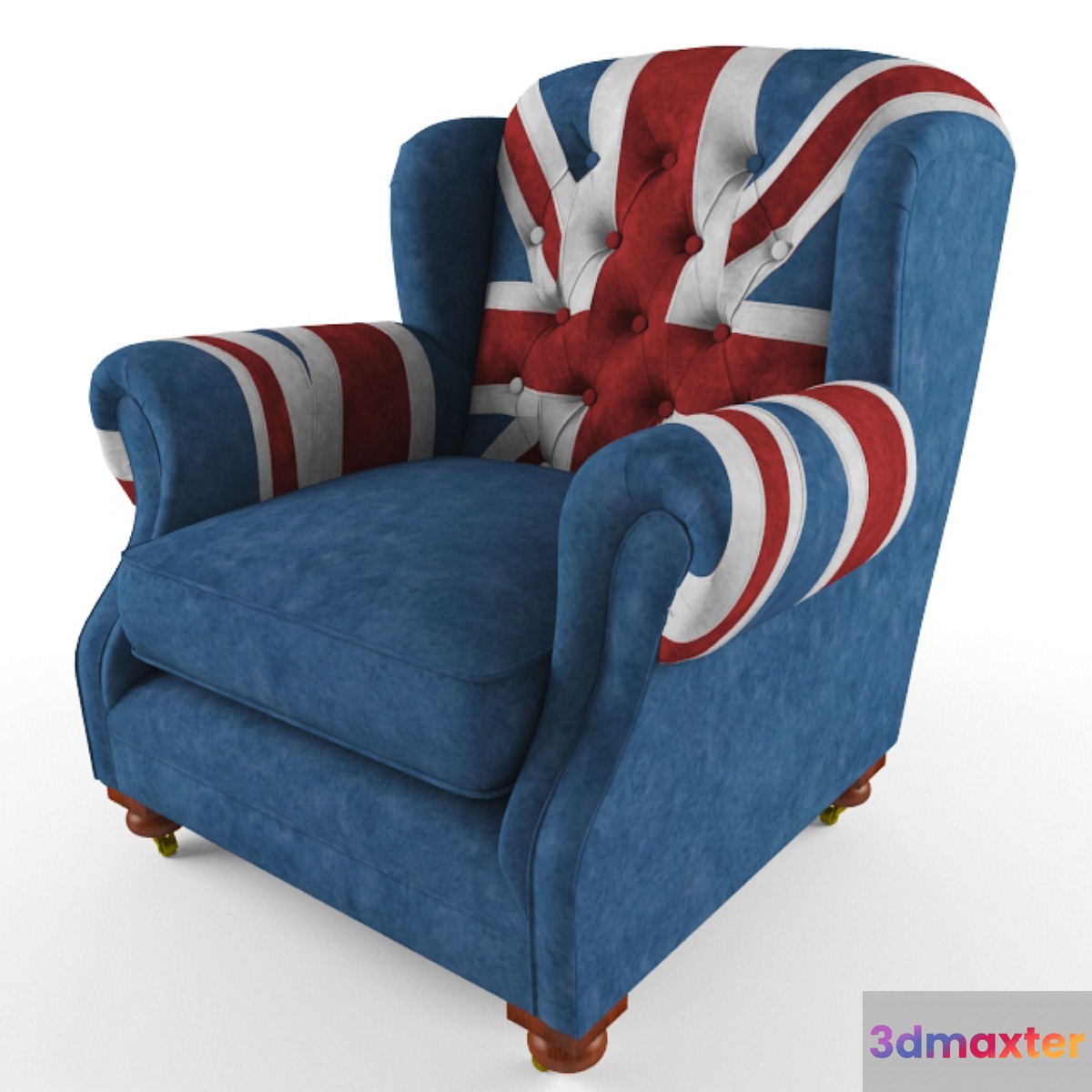 KARE Arm Chair Grandfather Union Jack