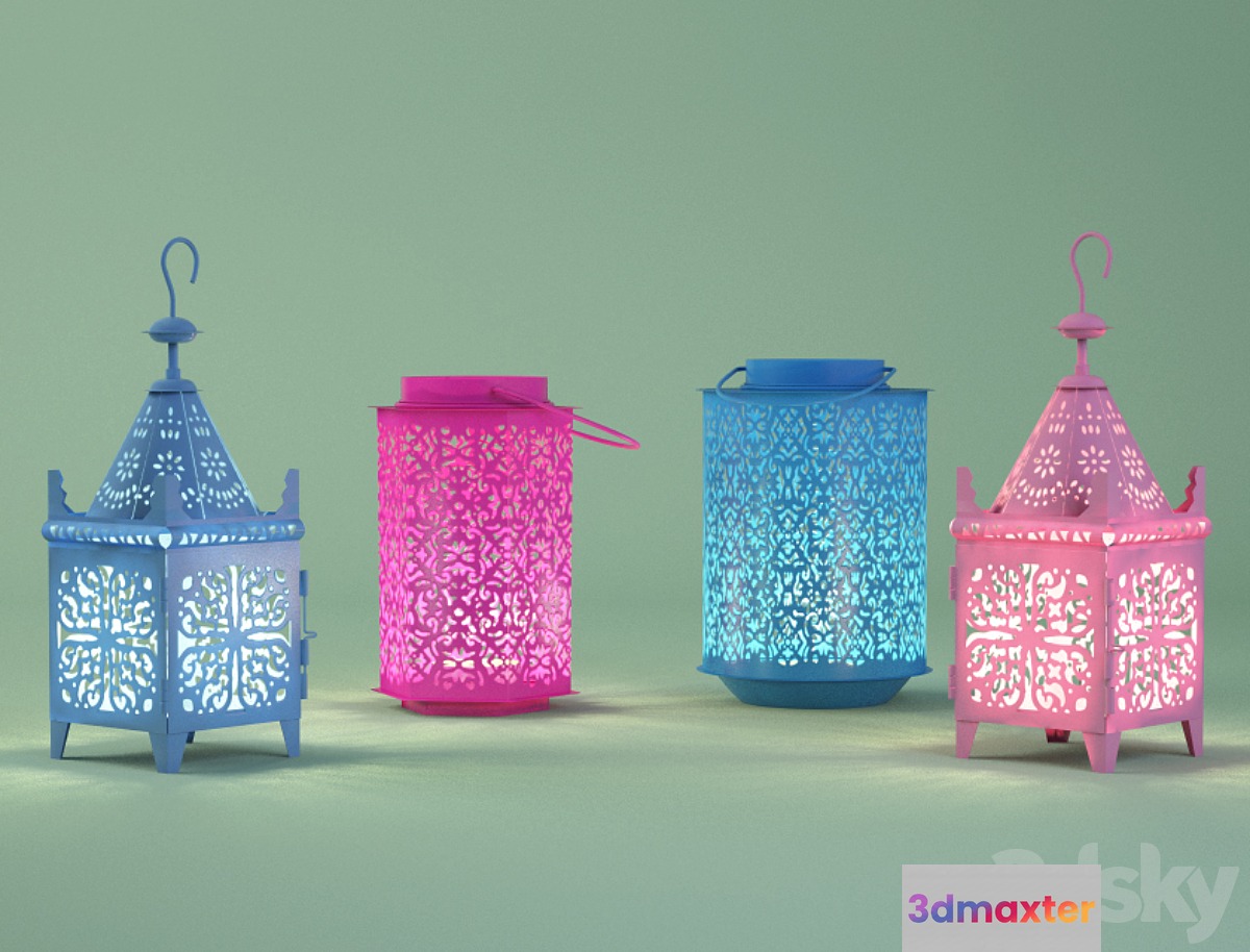 ZARA HOME _ Tealights - No.2 3D Max