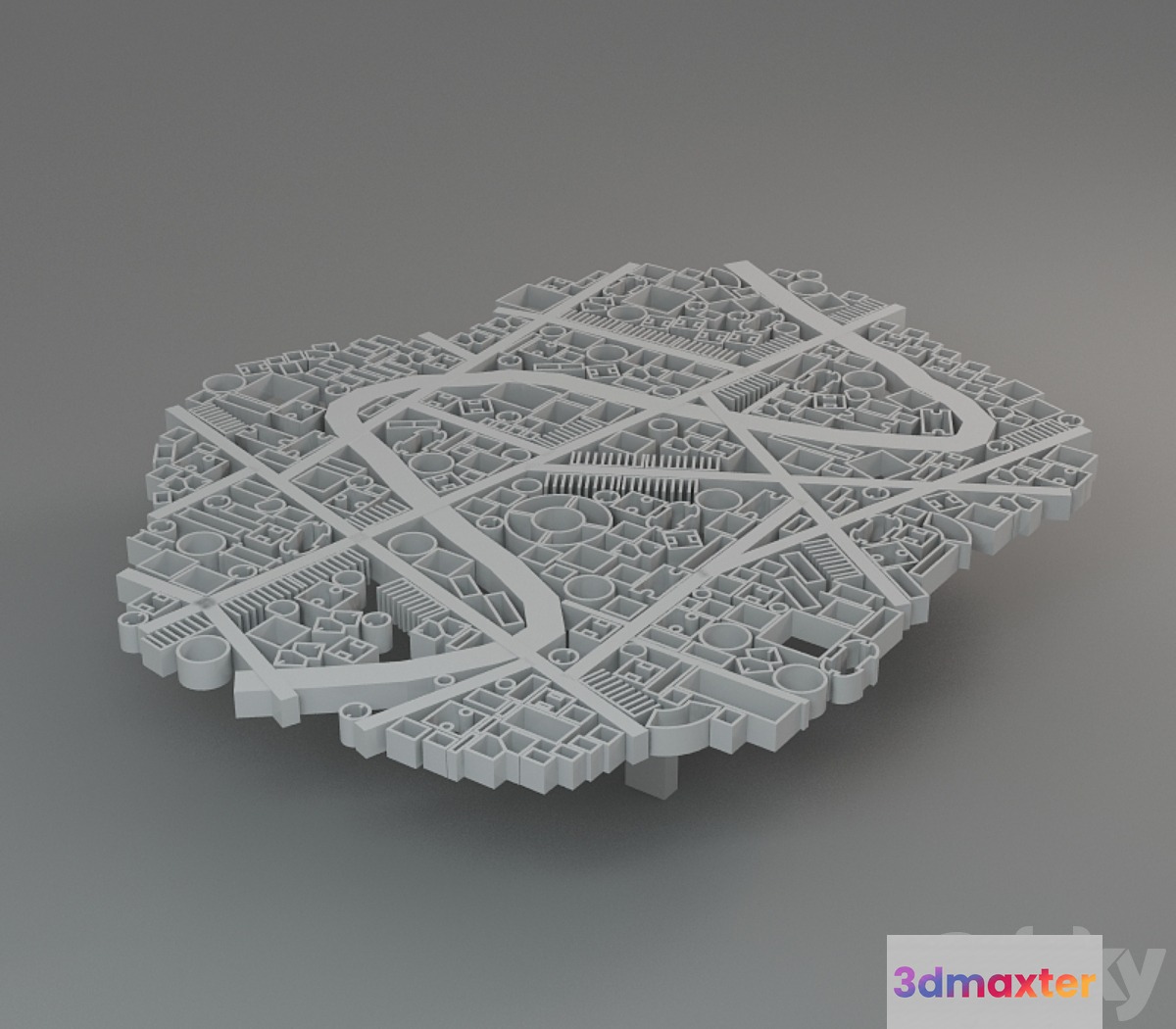 Edra Baghdad 3D Max