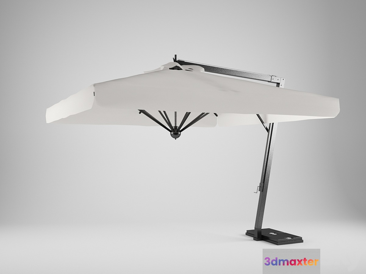 Umbrella Abrico Leonardo 3D Max