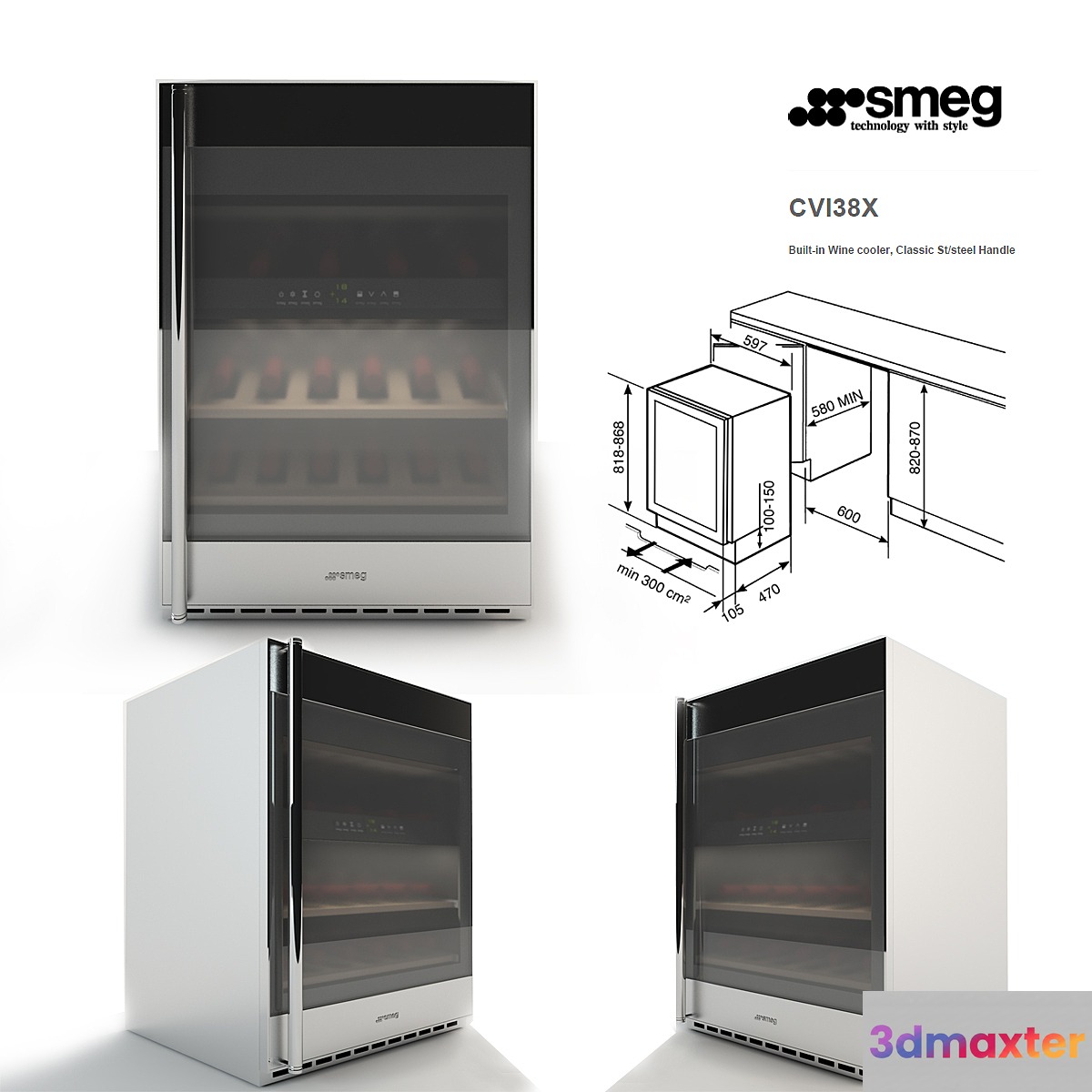Wine fridge Smeg