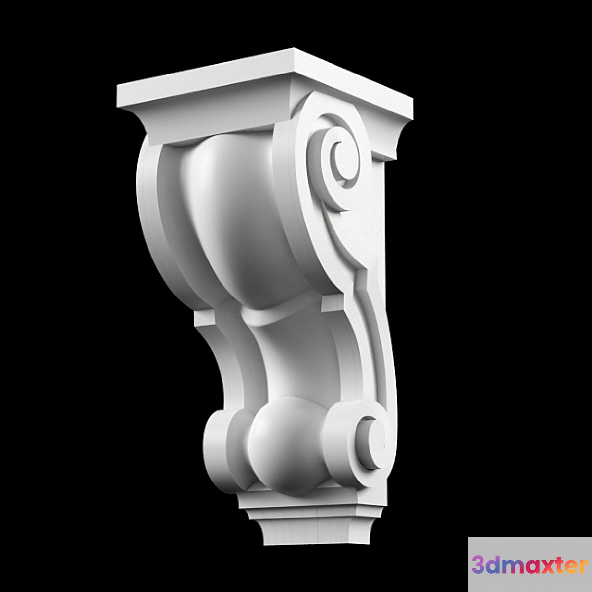 BRACKET - No.4 3D Max