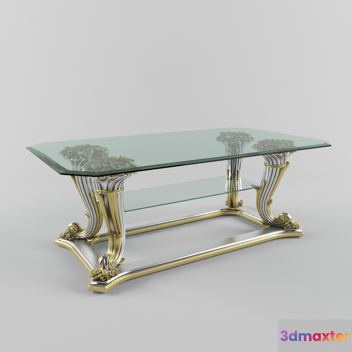 Coffee table 3D Max