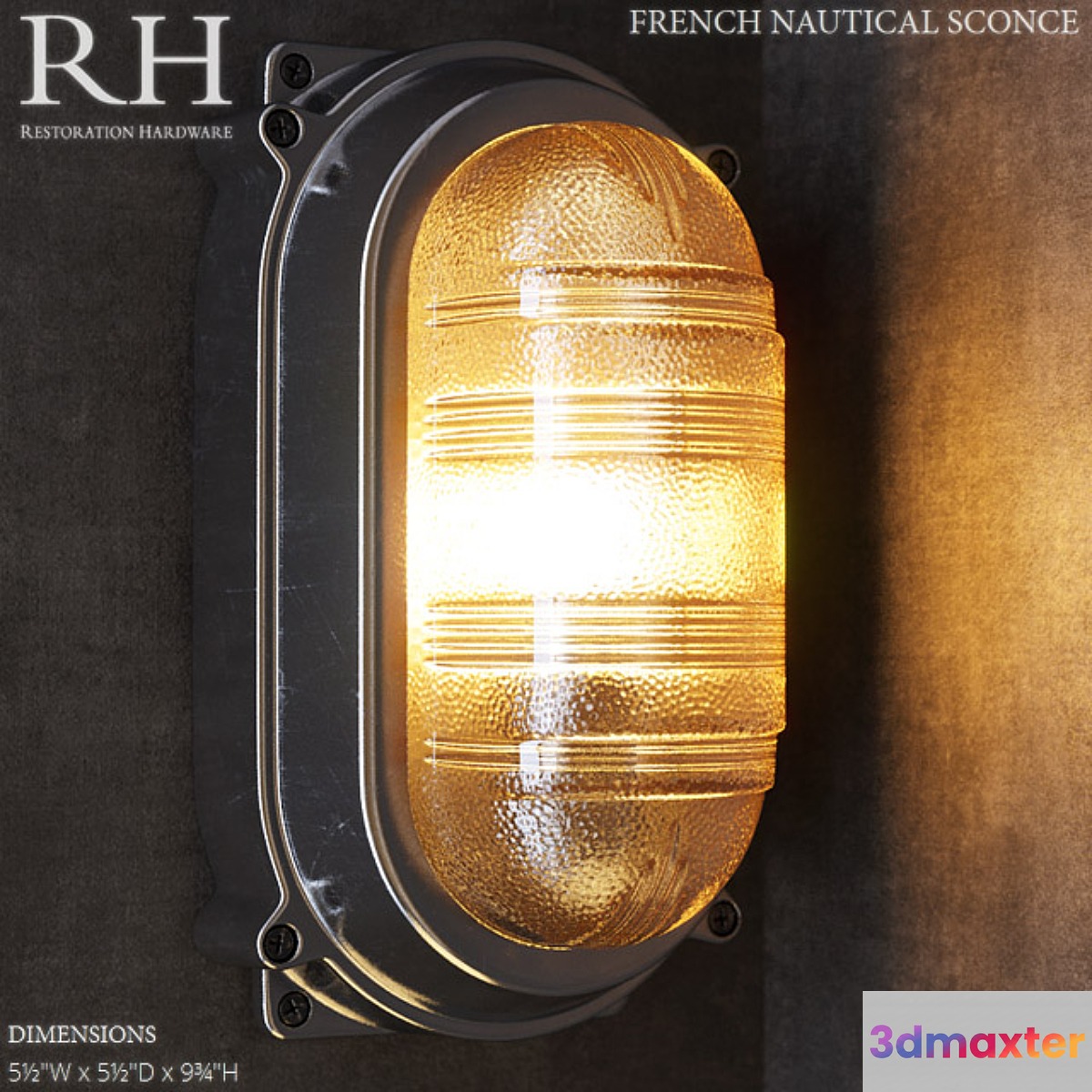 RH French Nautical Sconce