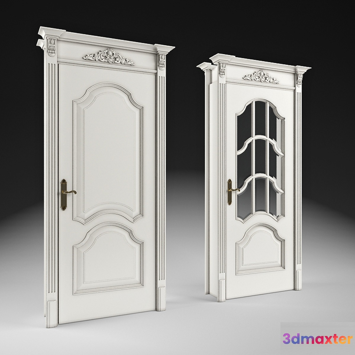 Door classic 3D Max