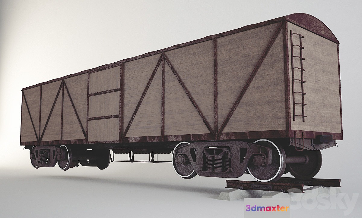 Wagon 3D Max