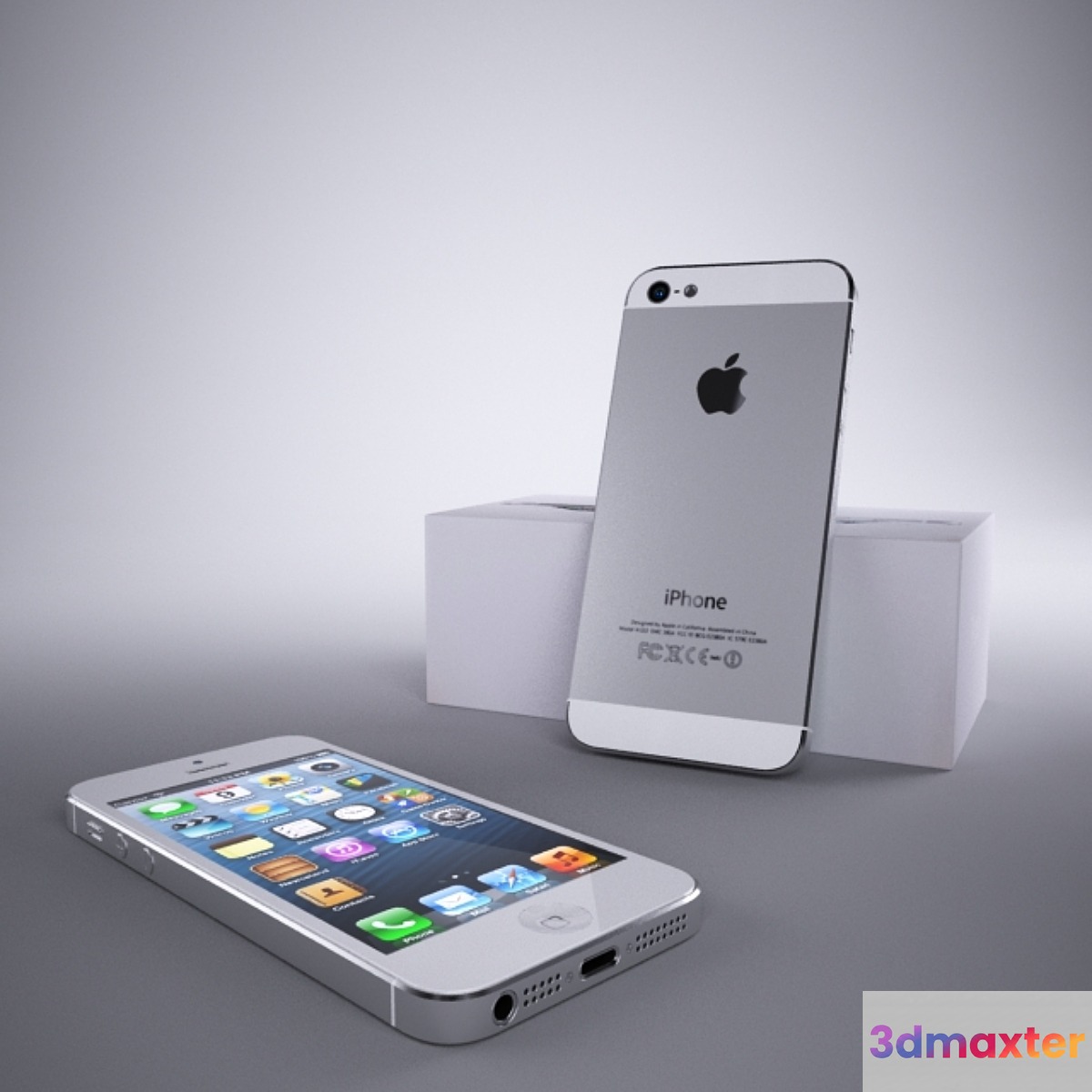 Iphone 5 3D Max