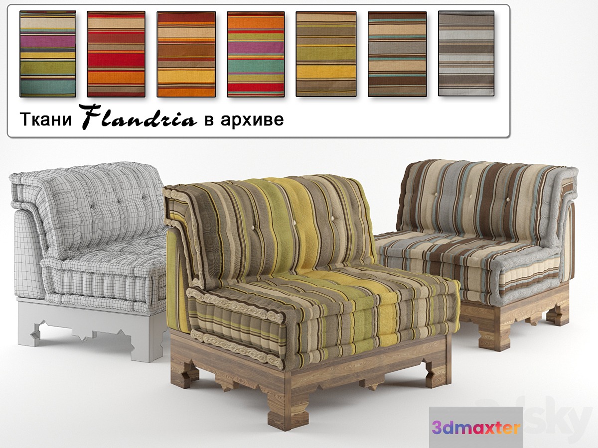 Roche Bobois + Flandria 3D Max