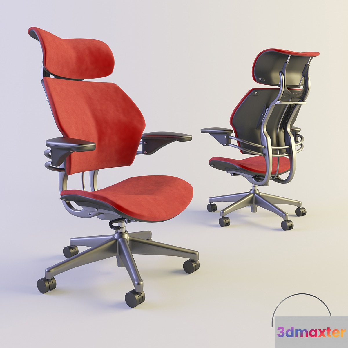 Humanscale freedom 3D Max
