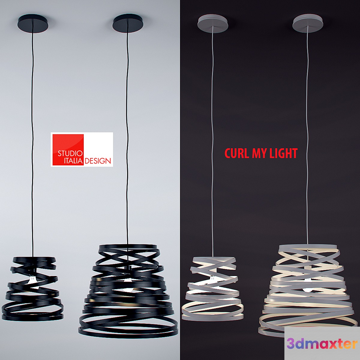 CURL MY LIGHT-SO - No.2 3D Max