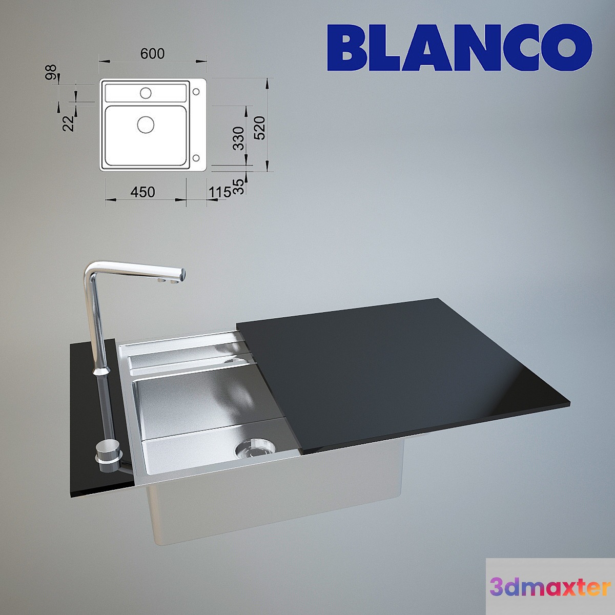 BLANCO STATURA 6-IF 3D Max