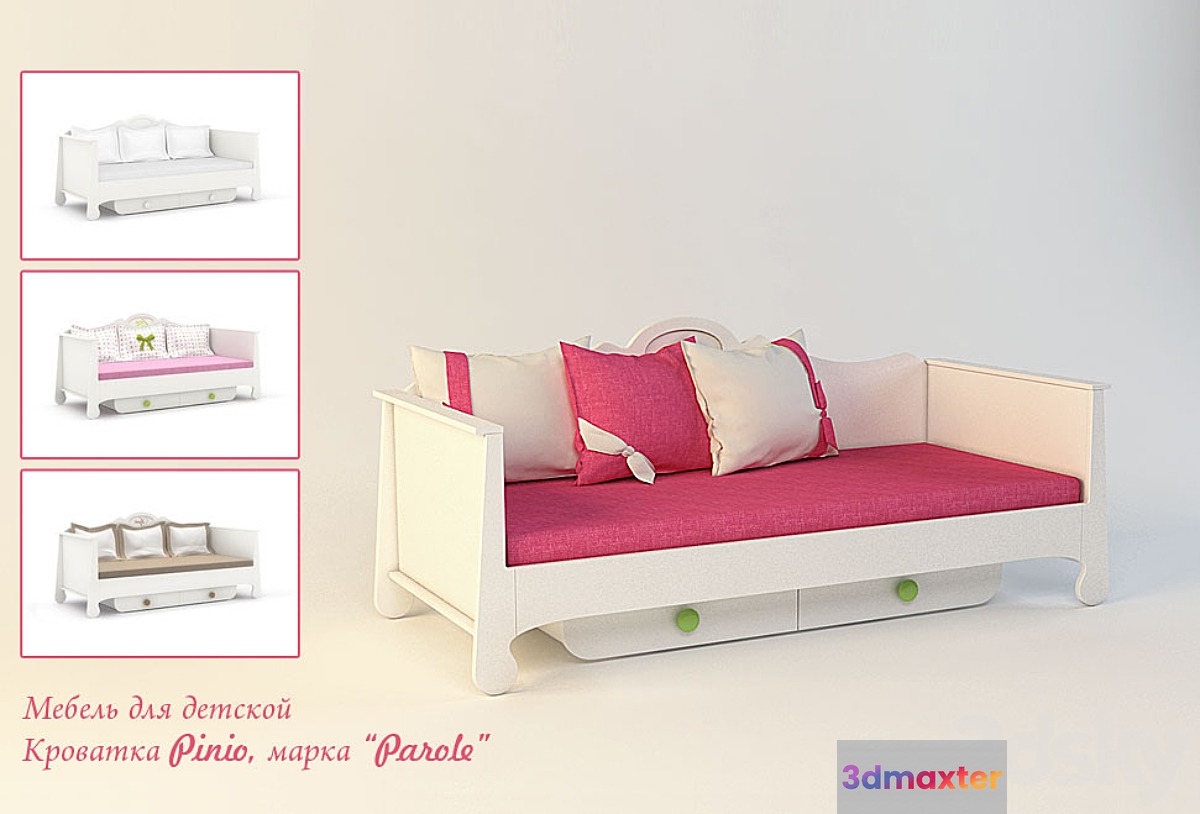 Furniture collection cots Pinio-Parole