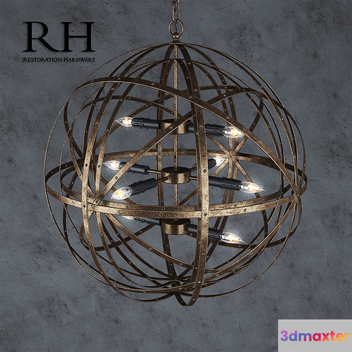 Restoration Hardware 3D Max