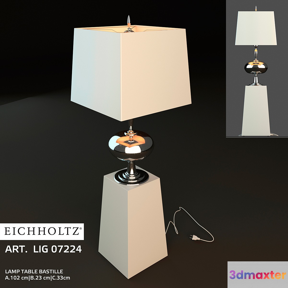 Eichholtz _ Bastill 3D Max