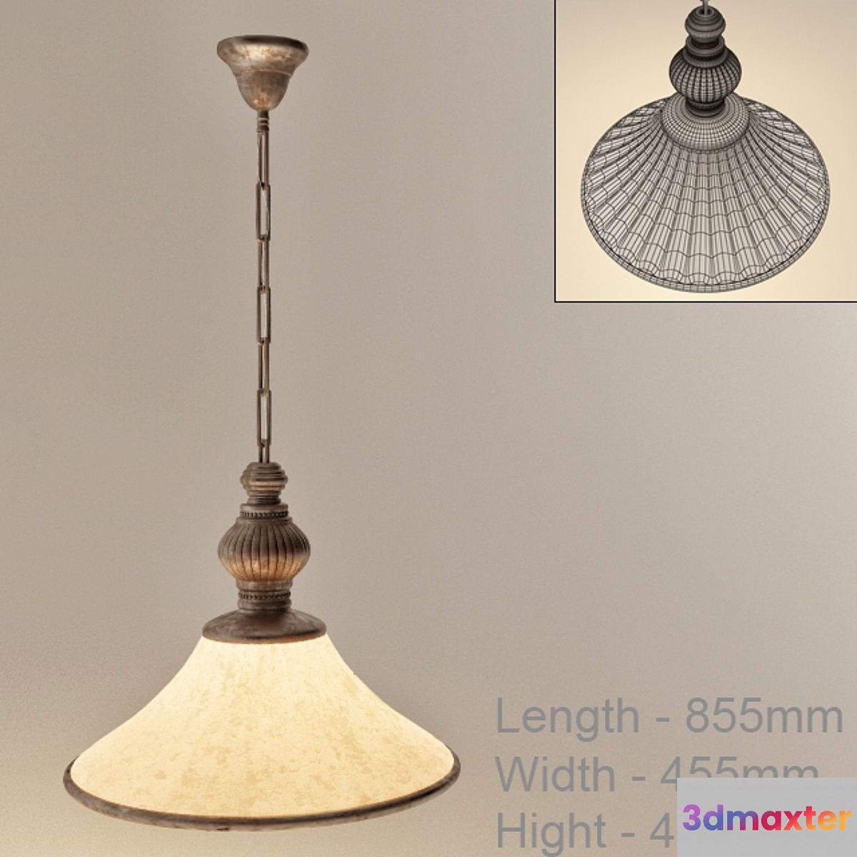 Chandelier 3D Max
