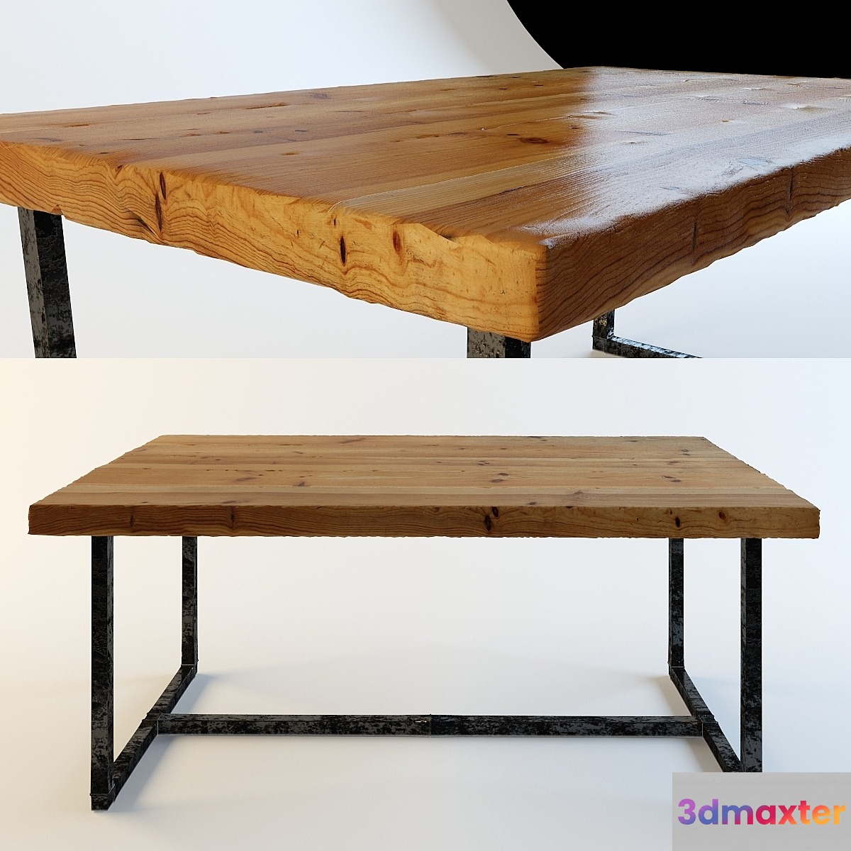 Table of beam 3D Max
