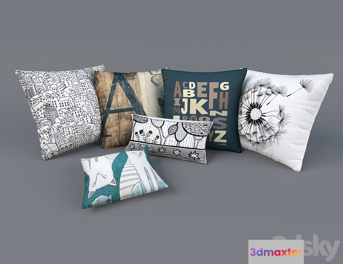Modern decorative pillows - No.2