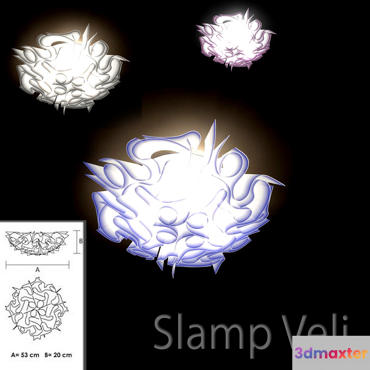 Slamp veli 3D Max