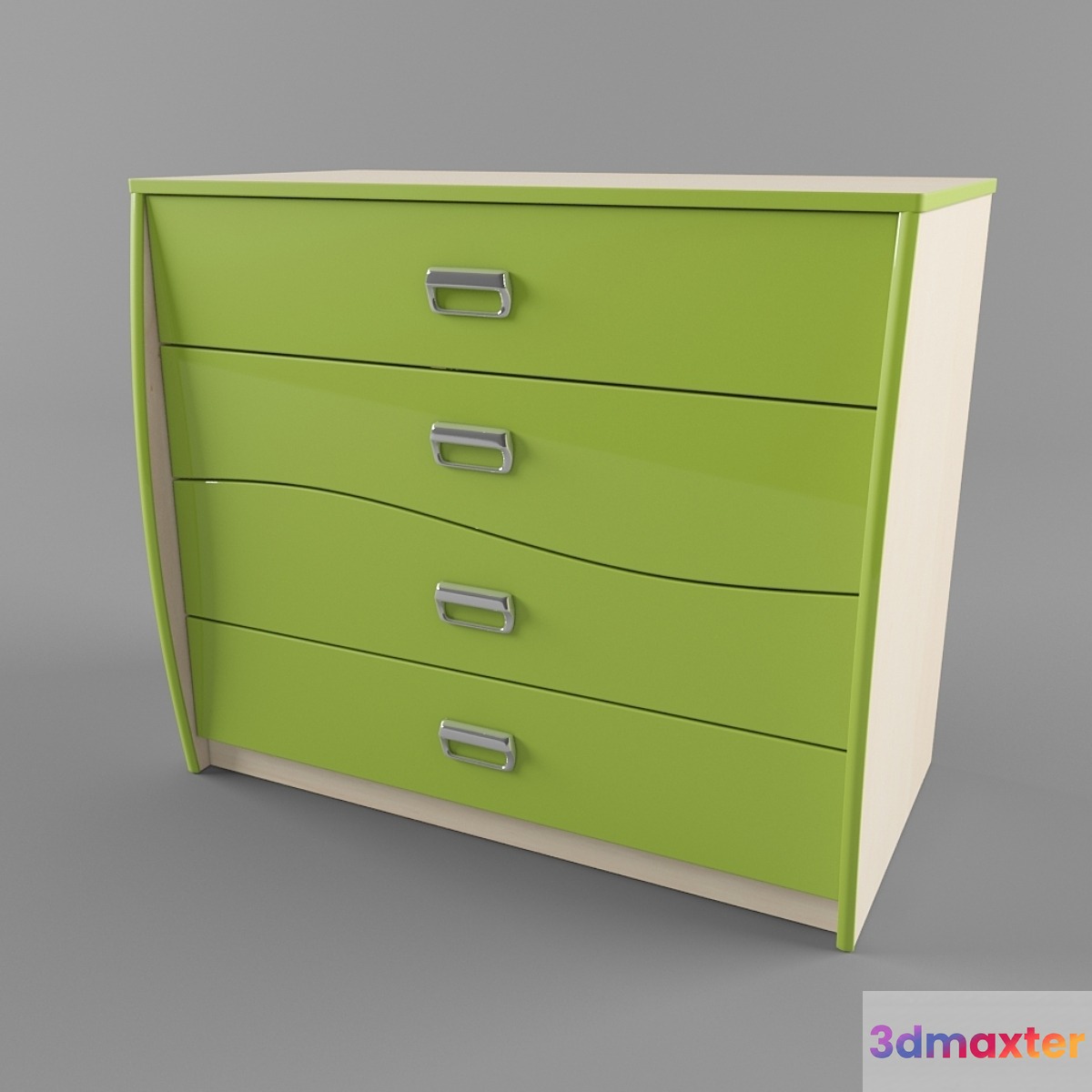 Chest of drawers Combi Neman-furniture MN-211-24