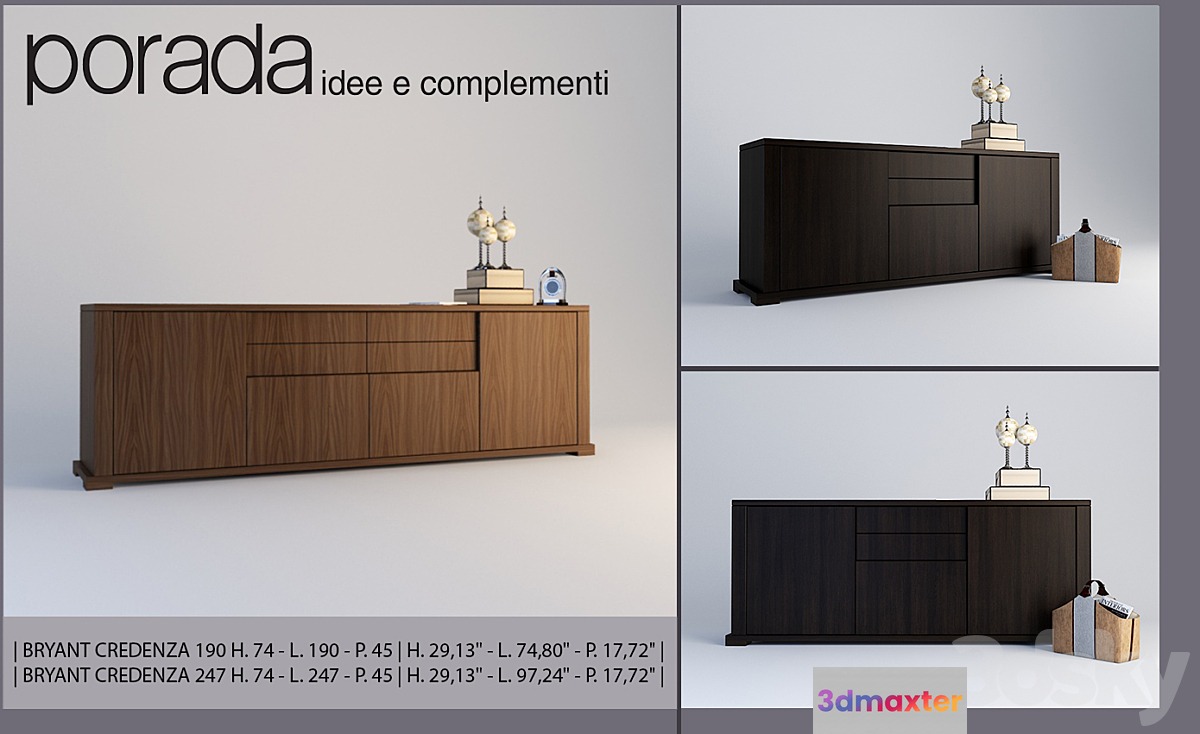 Porada Bryant credenza