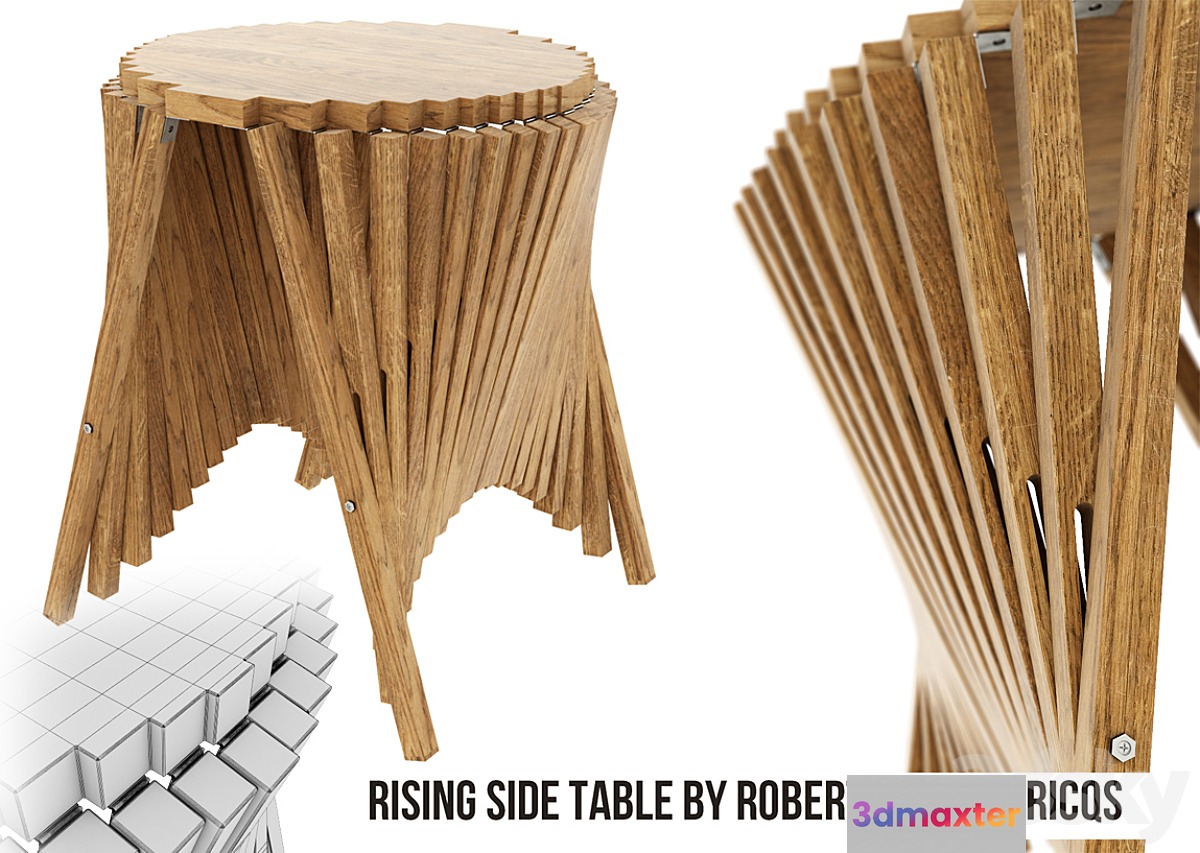 Rising side table