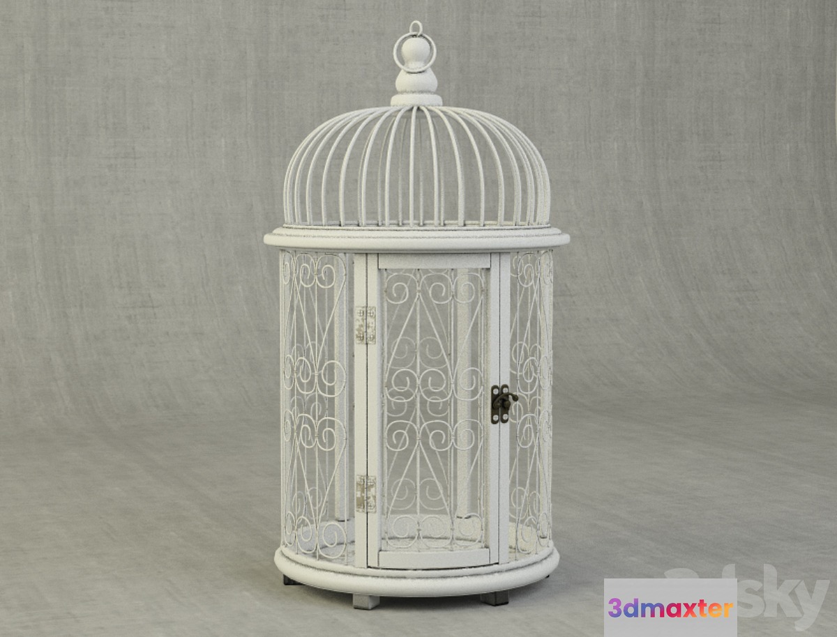 Zaida Decorative Cage _ ZARA HOME 3D Max