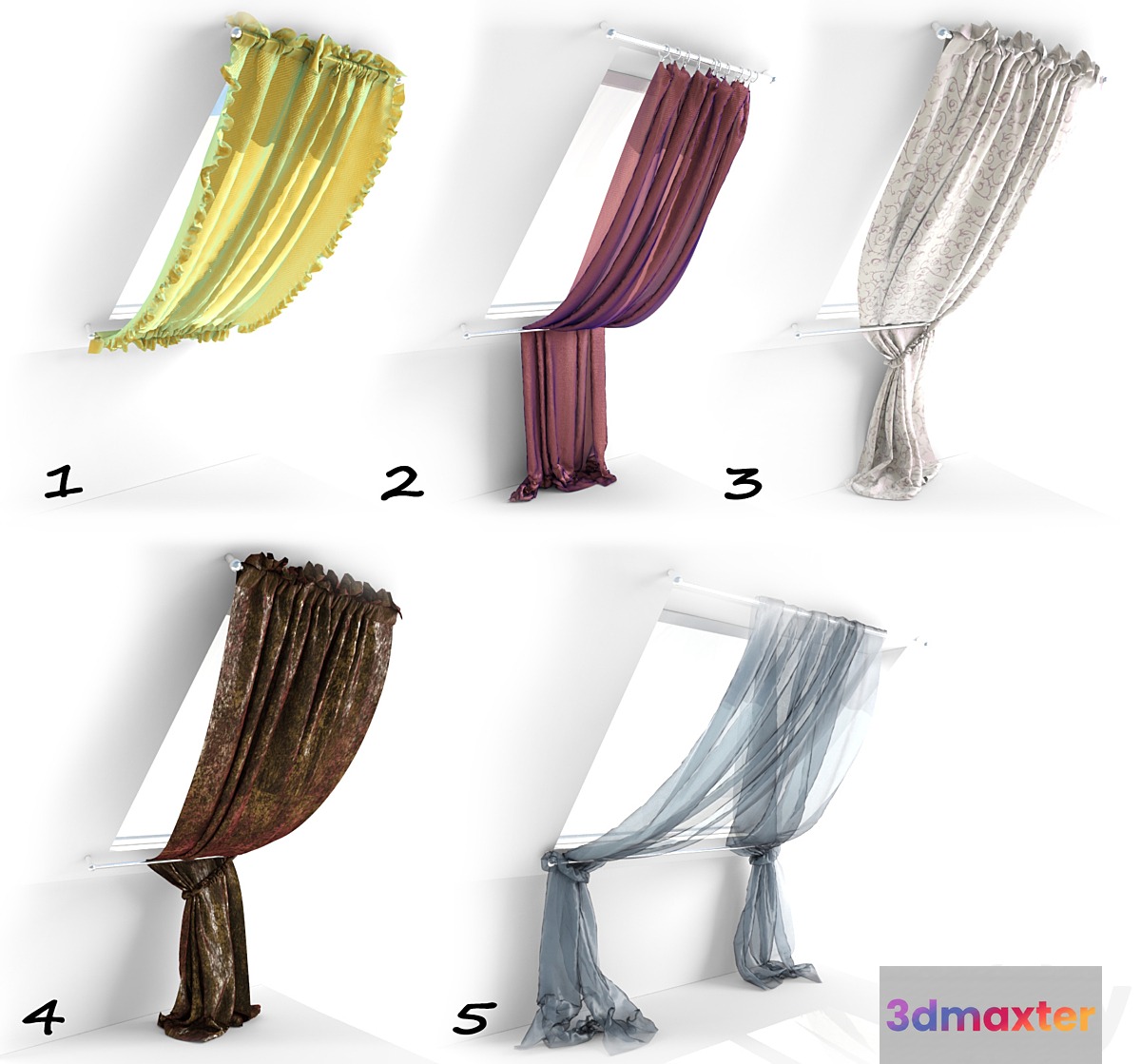 5 blinds for lofts