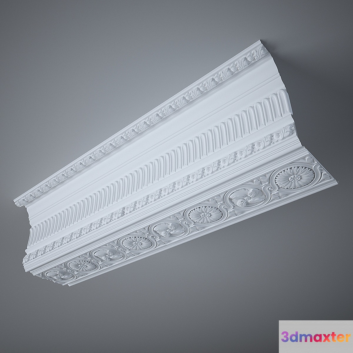 A stucco cornice - No.2