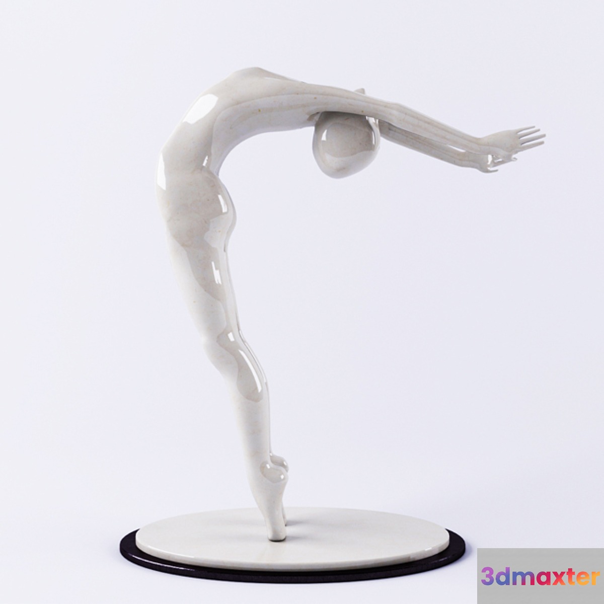 Ballerina 3D Max
