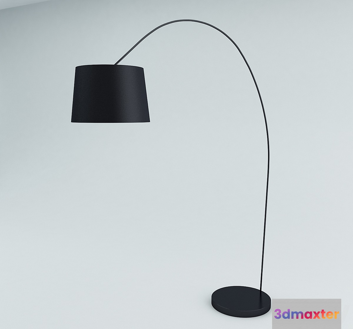Floor Lamp Apex Black
