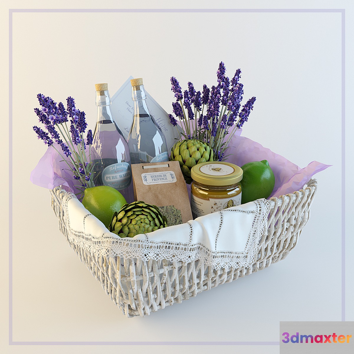 Provance basket _ decorative set