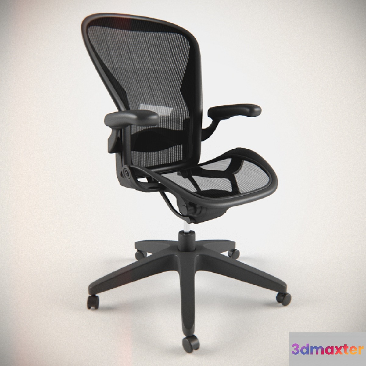 Aeron Chaire 3D Max