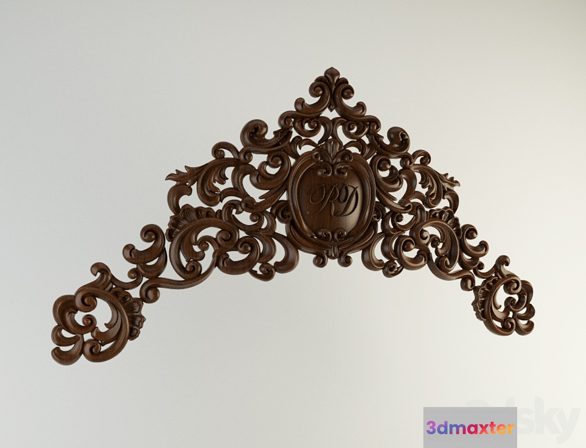 Central decor RD 3D Max