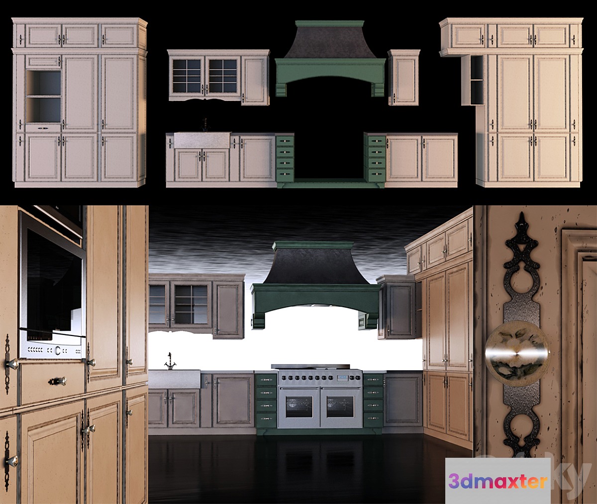 kitchen - No.2 3D Max
