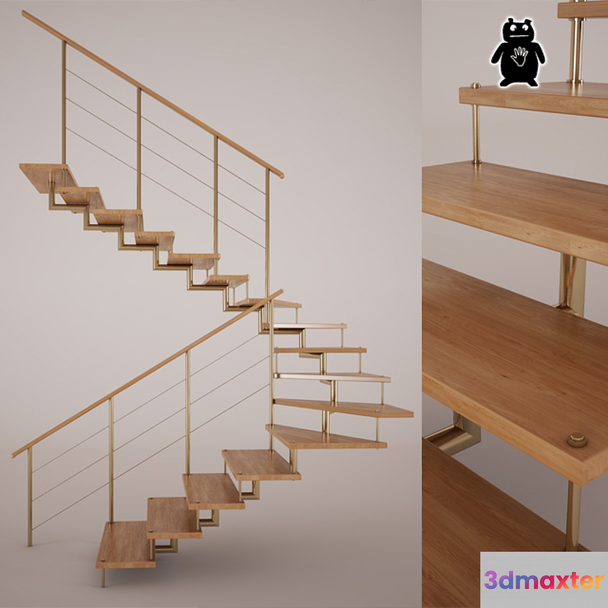 Ladder - No.4 3D Max