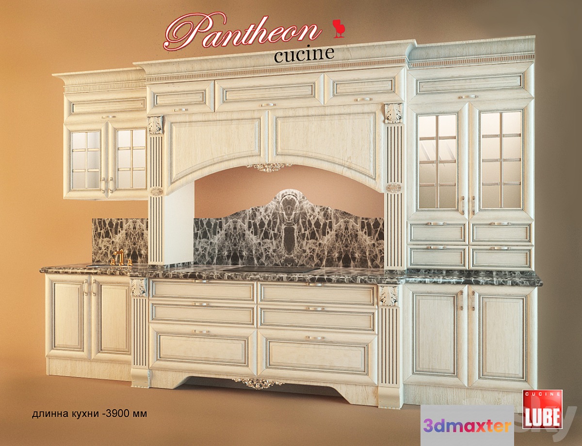 Lube pantjeon cucine 3D Max