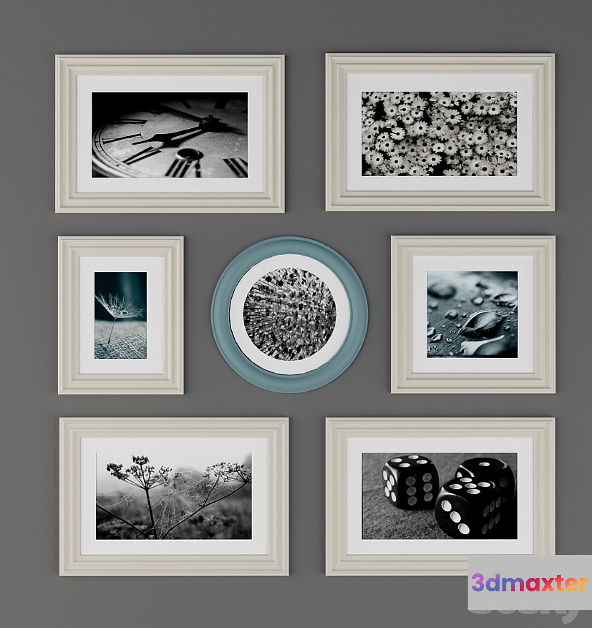 Pictures in frames with Matboard