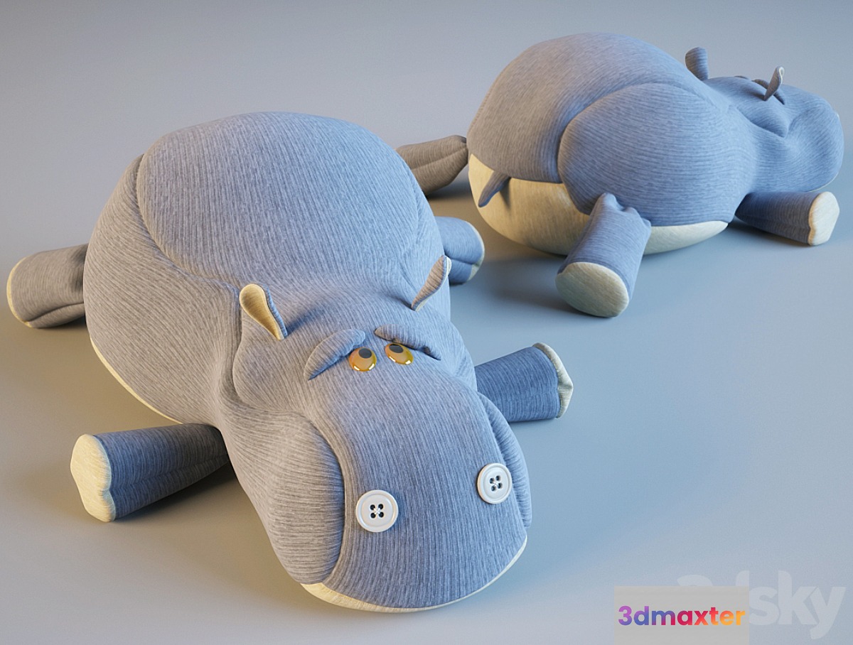 hippopotamus soft toy